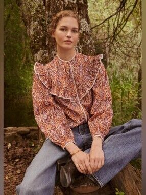 Sonmer Dorthy Blouse Ikat Large
